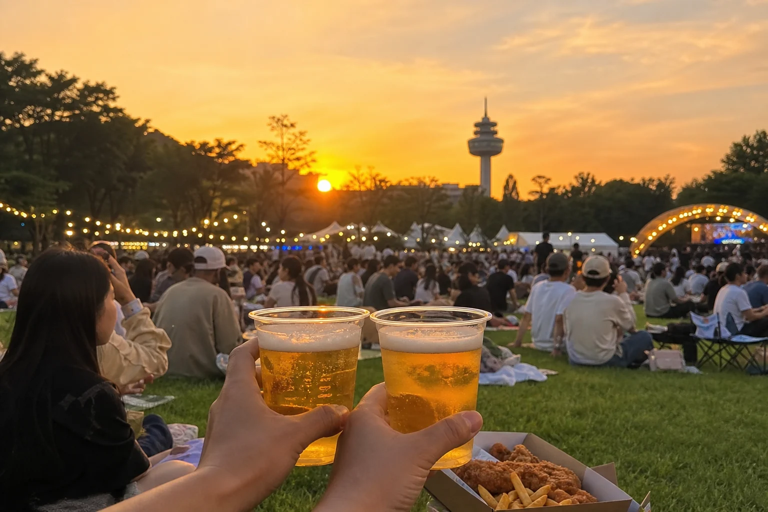 글의 대구 치맥페스티벌 일정과 두류공원 분위기 이미지
